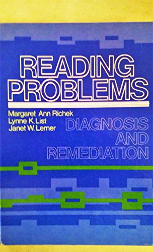 Stock image for Reading Problems : Diagnosis and Remediation for sale by Better World Books