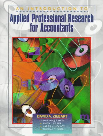 Imagen de archivo de An Introduction to Applied Professional Research for Accountants a la venta por ThriftBooks-Atlanta