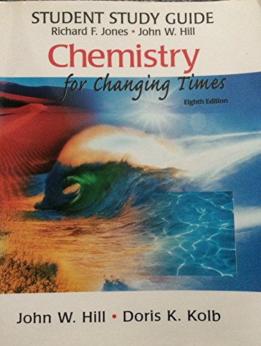 Stock image for Chemistry for Changing Times for sale by HPB-Red