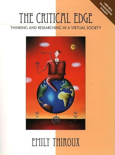 Stock image for THE CRITICAL EDGE THINKING AND RESEARCHING IN A VIRTUAL SOCIETY for sale by Universal Store