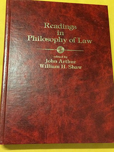 Stock image for Readings in philosophy of law for sale by HPB-Red