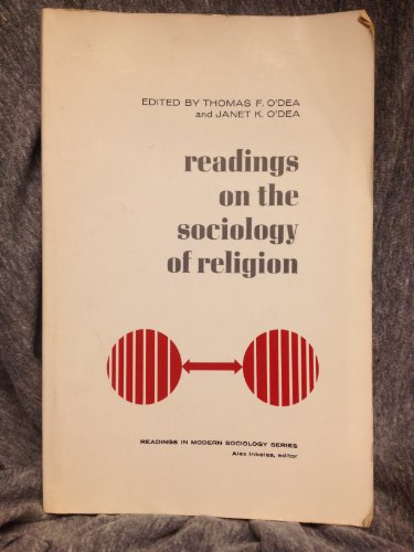 Beispielbild fr Readings on the Sociology of Religion zum Verkauf von Book ReViews