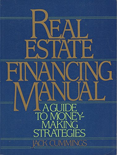 Stock image for Real Estate Financing Manual for sale by HPB-Red