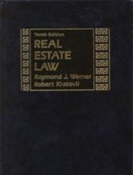 Imagen de archivo de Real Estate Law a la venta por Better World Books