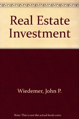 9780137635580: Real Estate Investment