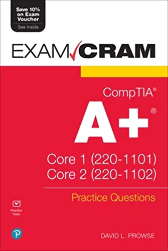 9780137658183: Comptia A+ Practice Questions Exam Cram Core 1 (220-1101) and Core 2 (220-1102)