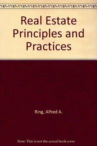 Stock image for Real Estate Principles and Practices for sale by Better World Books