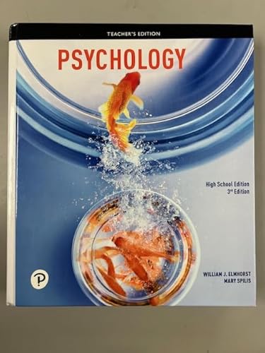 Immagine dell'editore per Psychology - Teacher's Edition venduto da BEST_TEXTBOOKS_DEALS