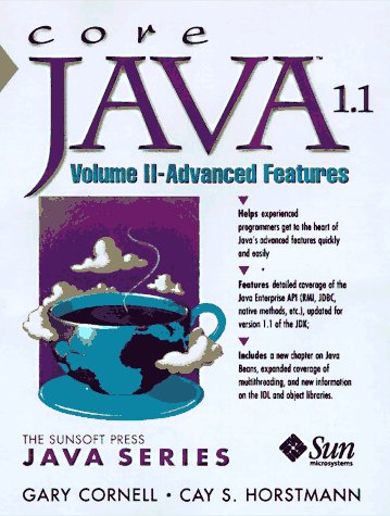 Stock image for Core Java 1.1 Volume II Advanced Features for sale by HPB-Red