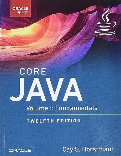 Stock image for Core Java, Volume I: Fundamentals: 1 (Oracle Press Java) for sale by Kennys Bookshop and Art Galleries Ltd.