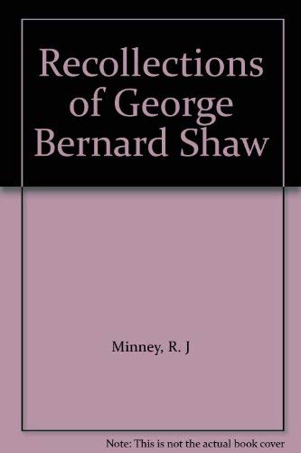 Beispielbild fr Recollections of George Bernard Shaw zum Verkauf von Better World Books