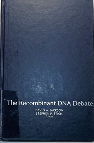 Stock image for The Recombinant DNA Debate for sale by BookDepart
