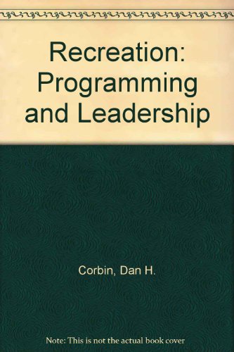 Stock image for Recreation : Programming and Leadership for sale by Better World Books