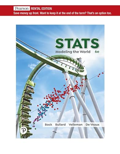 Beispielbild fr Stats: Modeling the World [RENTAL EDITION] zum Verkauf von Red's Corner LLC