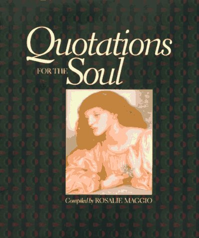 Stock image for Quotations for the Soul for sale by Wonder Book