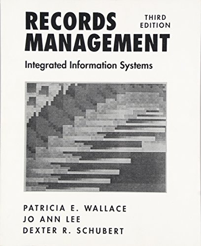 Beispielbild fr Records Management : Integrated Information Systems zum Verkauf von Better World Books