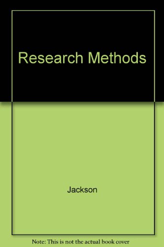 9780137742257: Research Methods