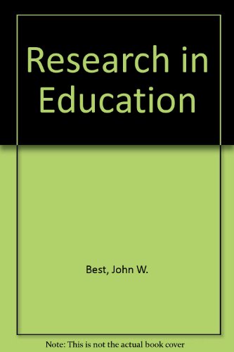 9780137742905: Research in Education