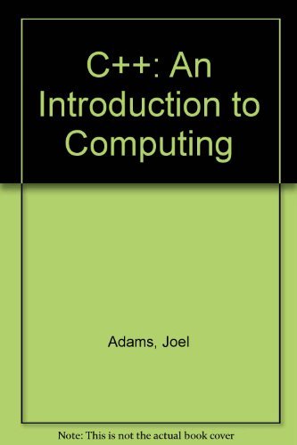 9780137758005: C++: An Introduction to Computing: International Edition