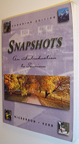 9780137781843: Snapshots : An Introduction to Tourism