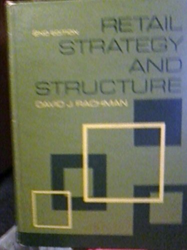 Imagen de archivo de Retail Strategy and Structure - A Management Approach - Second Edition a la venta por Bibliohound