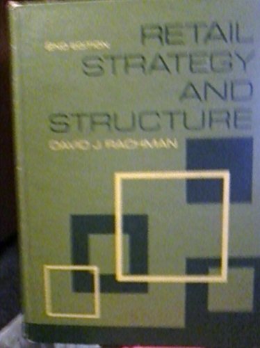 Stock image for Retail Strategy and Structure - A Management Approach - Second Edition for sale by Bibliohound