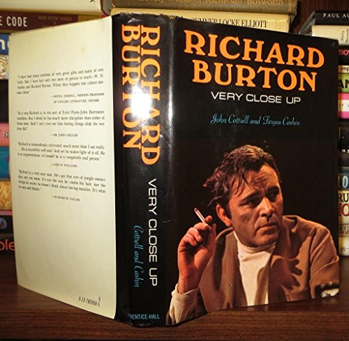 9780137809080: Richard Burton, Very Close Up, by John Cottrell and Fergus Cashin
