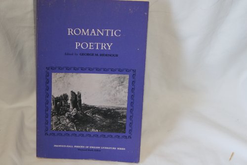 Stock image for Romantic poetry (Prentice-Hall periods of English literature series) for sale by Dunaway Books