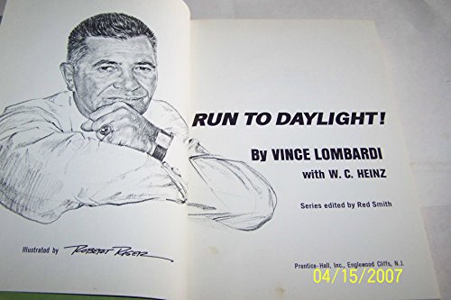 Imagen de archivo de Run to Daylight a la venta por Better World Books