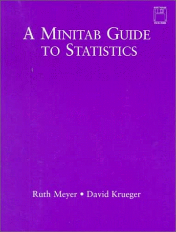 9780137842322: A Minitab Guide to Statistics