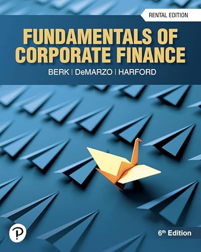 Stock image for Fundamentals of Corporate Finance (6th Edition) Rental Edition for sale by Facetextbooks