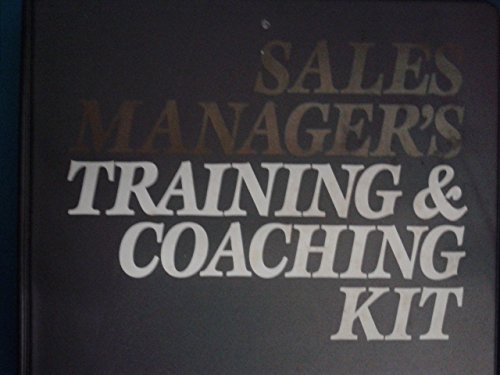 Stock image for Sales Managers Training and Coaching Kit for sale by Red's Corner LLC