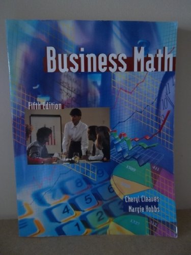 Stock image for Business Math for sale by Better World Books