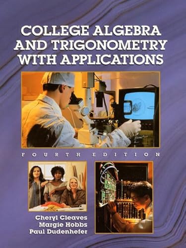 Stock image for College Algebra and Trigonometry With Applications (Itt Version for sale by HPB-Red