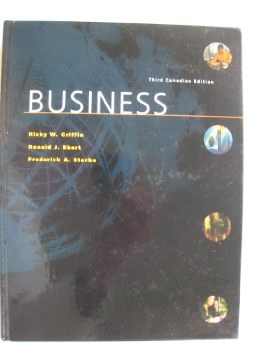 9780137904372: Business (Third Canadian Edition)