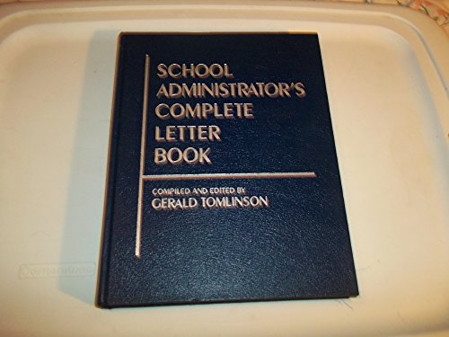Stock image for School Administrator's Complete Letter Book CD-ROM for sale by ThriftBooks-Atlanta