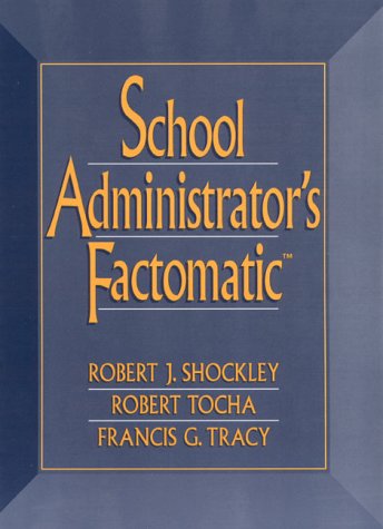 Beispielbild fr School Administrator's Factomatic zum Verkauf von Better World Books