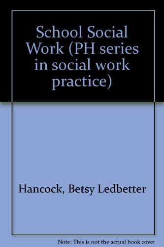 Stock image for School Social Work for sale by Better World Books