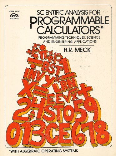9780137964093: Scientific Analysis for Programmable Calculators: Programming Techniques, Science and Engineering Applications