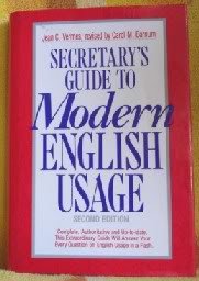 Stock image for Secretary's Guide to Modern English Usage for sale by Better World Books