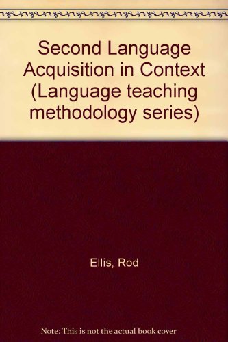 Stock image for Second Language Acquisition in Context (Language teaching methodology series) for sale by HALCYON BOOKS