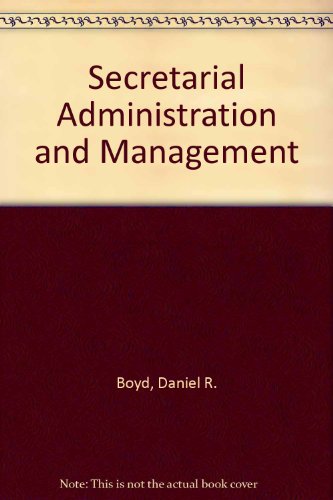 Stock image for Secretarial Administration and Management for sale by POQUETTE'S BOOKS