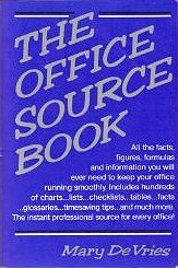 Stock image for The Office Sourcebook for sale by Wonder Book