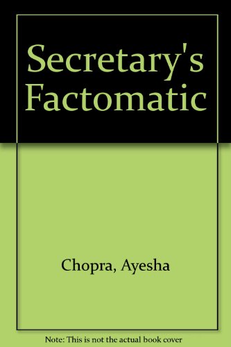 9780137993130: Secretary's Factomatic