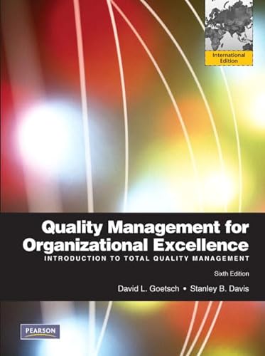 9780138003548: Quality Management for Organizational Excellence
