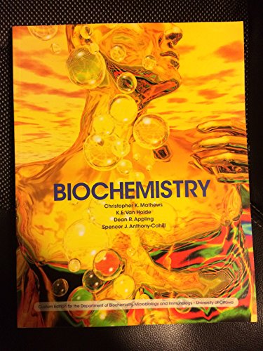 Beispielbild für Biochemistry (NEW!!) zum Verkauf von BookHolders