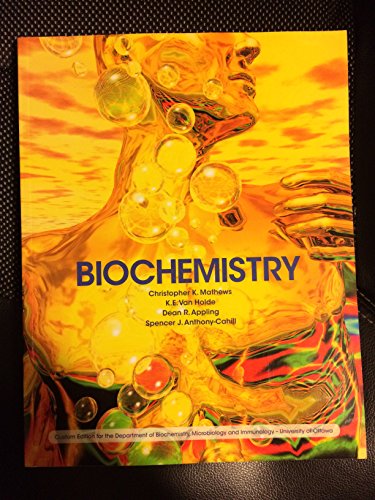 Imagen de archivo de Biochemistry a la venta por One Planet Books