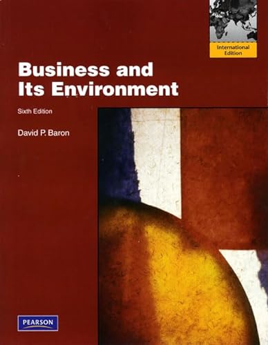 9780138005061: Business and Its Environment:International Edition