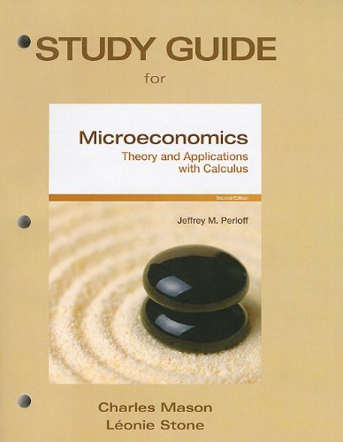 9780138008857: Microeconomics: Theory and Applications With Calculus
