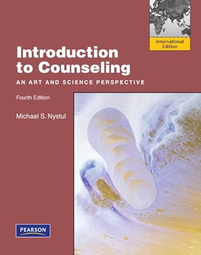 9780138019969: Introduction to Counseling: An Art and Science Perspective: International Edition